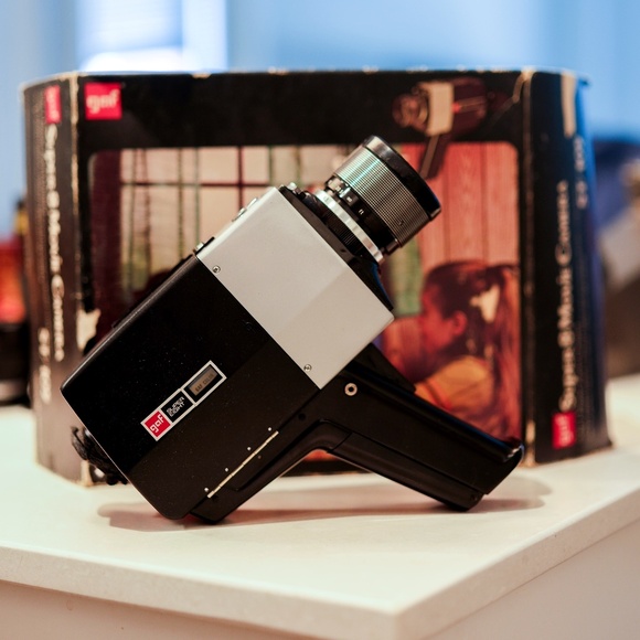 Vintage Super Eight movie camera Gaf ST/104 cartridge film roll video recorder - Picture 1 of 1